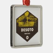 デソト州パークアラバマ メタルオーナメント (右)