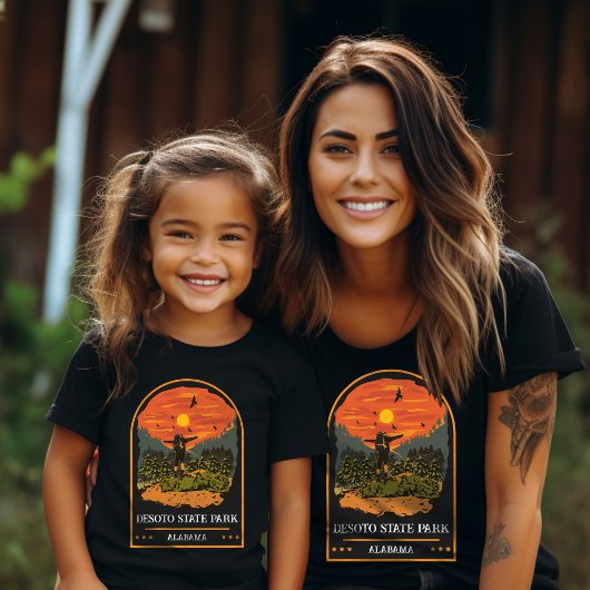 デソト州パークキャンピングレトロ Tシャツ