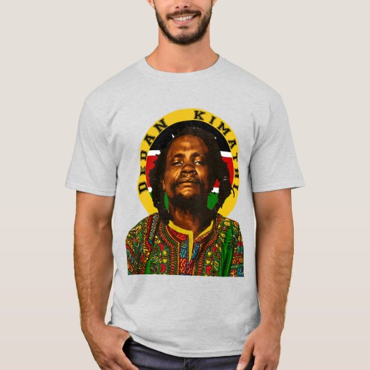デダン・キマシTシャツ - ケニア ギフト マウマウ シャツ (正面)