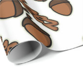 デッおもしろいシュ ラッピングペーパー (ロールコーナー)