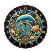 デッよくはしゃぐプドルフィンダートボードシーン ダーツボード (正面)