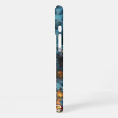 デッキあなたの技術：フェスティバルクリスマス壁紙2026 iPhoneケース (左側面)