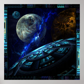 デッキからの眺め ポスター