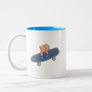 デッキに上がる ツートーンマグカップ