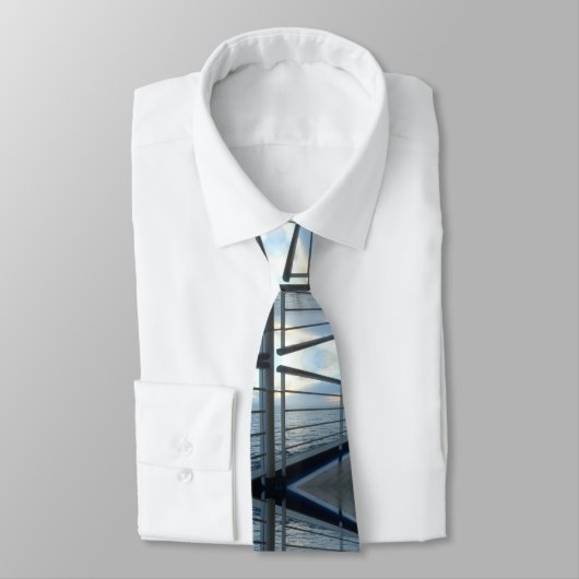 デッキの水平な眺め ネクタイ (タイ)