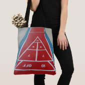 デッキのShuffleboard トートバッグ (クローズアップ)