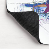 デッキを回す - スタントスクーター マウスパッド (コーナー)