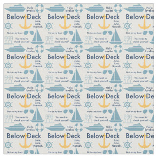 デッキコットンファブリックの下 ファブリック