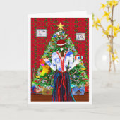 デッキザツリーリーマリーのクリエイティブデザインカード カード (黄色い花)