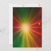 デッキザパームズトロピカルクリスマスパーティの招待状 招待状 (裏面)