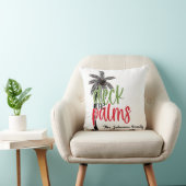 "デッキザパーム"トロピカルビーチクリスマスカスタム クッション (椅子)