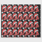 デッキザホールズスノーコレクションラッピング紙 ラッピングペーパー (フラット)