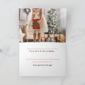 デッキザホールズラグジュアリーレタリングエレガントインブラック シーズンカード (内部)