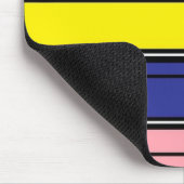 デッキチェアのプリントのmousepad マウスパッド (コーナー)