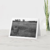 デッキチェアの少女 カード (正面)