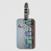 デッキチェアバイザシーフォト ラゲッジタグ (正面縦)