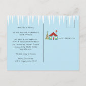 デッキニュークリスマスホールフォトホリデームービング 案内ポストカード (裏面)