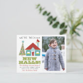 デッキニュークリスマスホールフォトホリデームービング 案内ポストカード (スタンド正面)