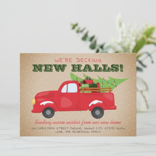 デッキニューホールクリスマストラックフェスティバル移動 案内状 (スタンド正面)