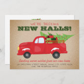 デッキニューホールクリスマストラックフェスティバル移動 案内状 (正面/裏面)