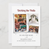 デッキニューホールクリスマスホリデーズムービング 案内状 (正面)