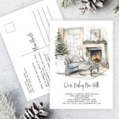 デッキニューホールズクリスマスツリーエレガントホリデイ 案内ポストカード