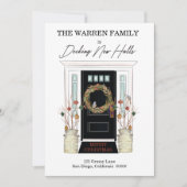 デッキニューホールズファームハウスクリスマスフォトムービング 案内状 (正面)