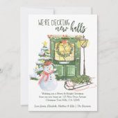 デッキニューホールズフェスティバルクリスマスドアムービング 案内状 (正面)