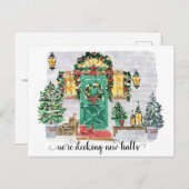 デッキニューホールズホリデームービングアナウンス ポストカード (正面/裏面)