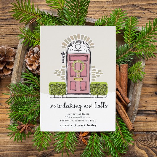 デッキニューホールズホリデームービングアナウンス 案内状