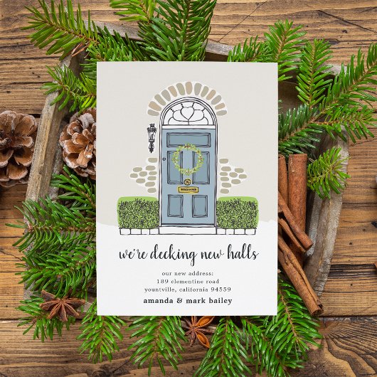 デッキニューホールズホリデームービングアナウンス 案内状