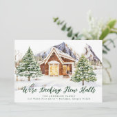 デッキニューホールズログキャビンホリデームービング 案内状 (スタンド正面)