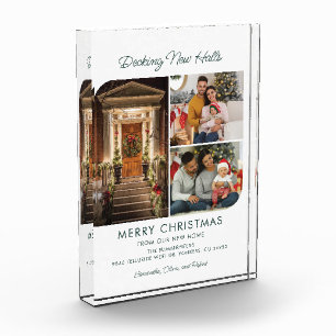 デッキニューホールズ引っ越しましたクリスマス移動 フォトブロック