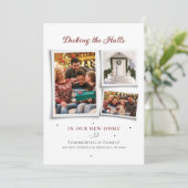 デッキニューホールズ引っ越しましたクリスマス移動 案内状 (スタンド正面)