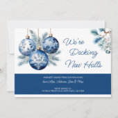 デッキニューホールズ引っ越しましたクリスマス シーズンカード (正面)