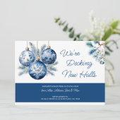 デッキニューホールズ引っ越しましたクリスマス シーズンカード (スタンド正面)