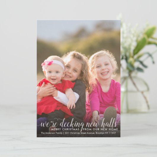 デッキニューホールフォトフェスティバルクリスマスムービング 案内状 (スタンド正面)