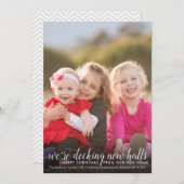 デッキニューホールフォトフェスティバルクリスマスムービング 案内状 (正面/裏面)