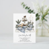 デッキニューホール素朴ウォーターカラーパインホリデイ 案内ポストカード (スタンド正面)