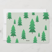 デッキヒイラギの大枝が付いているホール シーズンカード (裏面)