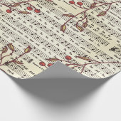 デッキホール楽譜の包装紙 ラッピングペーパー (角)