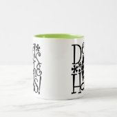 デッキホール2調子のコーヒー・マグ ツートーンマグカップ (中央)