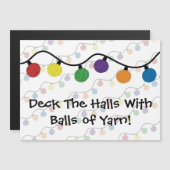 デッキヤーンの球が付いているホール (正面/裏面)