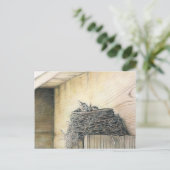 デッキロビンズネストアートポストカードの下の新しい生活 ポストカード (スタンド正面)