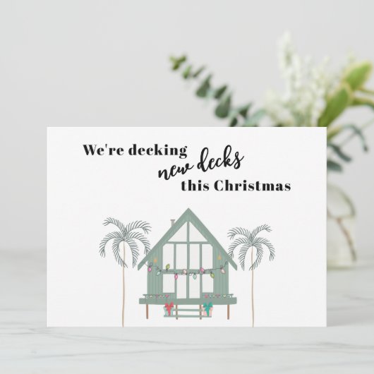 デッキングニューデックスビーチハウスパームスホリデームービング 案内状 (スタンド正面)