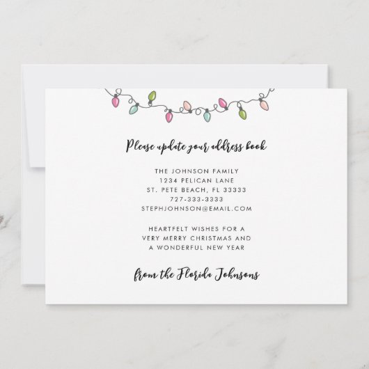 デッキングニューデックスビーチハウスパームスホリデームービング 案内状 (裏面)