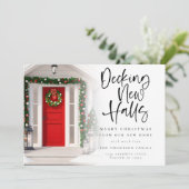 デッキングホールズニューホームフォトクリスマス シーズンカード (スタンド正面)