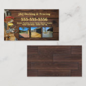 デッキ及びフェンシングツールベルトの名刺 名刺 (正面/裏面)