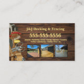 デッキ及びフェンシングツールベルトの名刺 名刺 (正面)