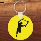 デッキ掴みチャンピオンスタントスクーターライダー キーホルダー (正面)